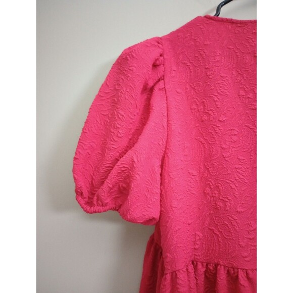 Who What Wear Baby Doll Style Dress Puff Sleeve Size XL - Picture 3 of 9